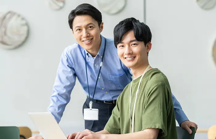 伴走支援できるサポート体制