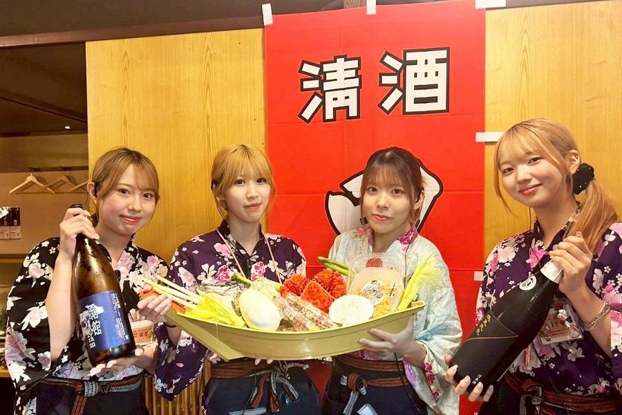 【完全週休2日制＆社会保険完備】地酒と道産食材一笑　丙でのキッチンスタッフの店舗写真